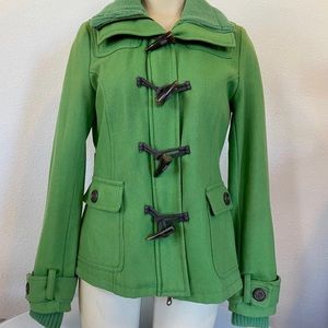 Delia’s light green pea coat size small